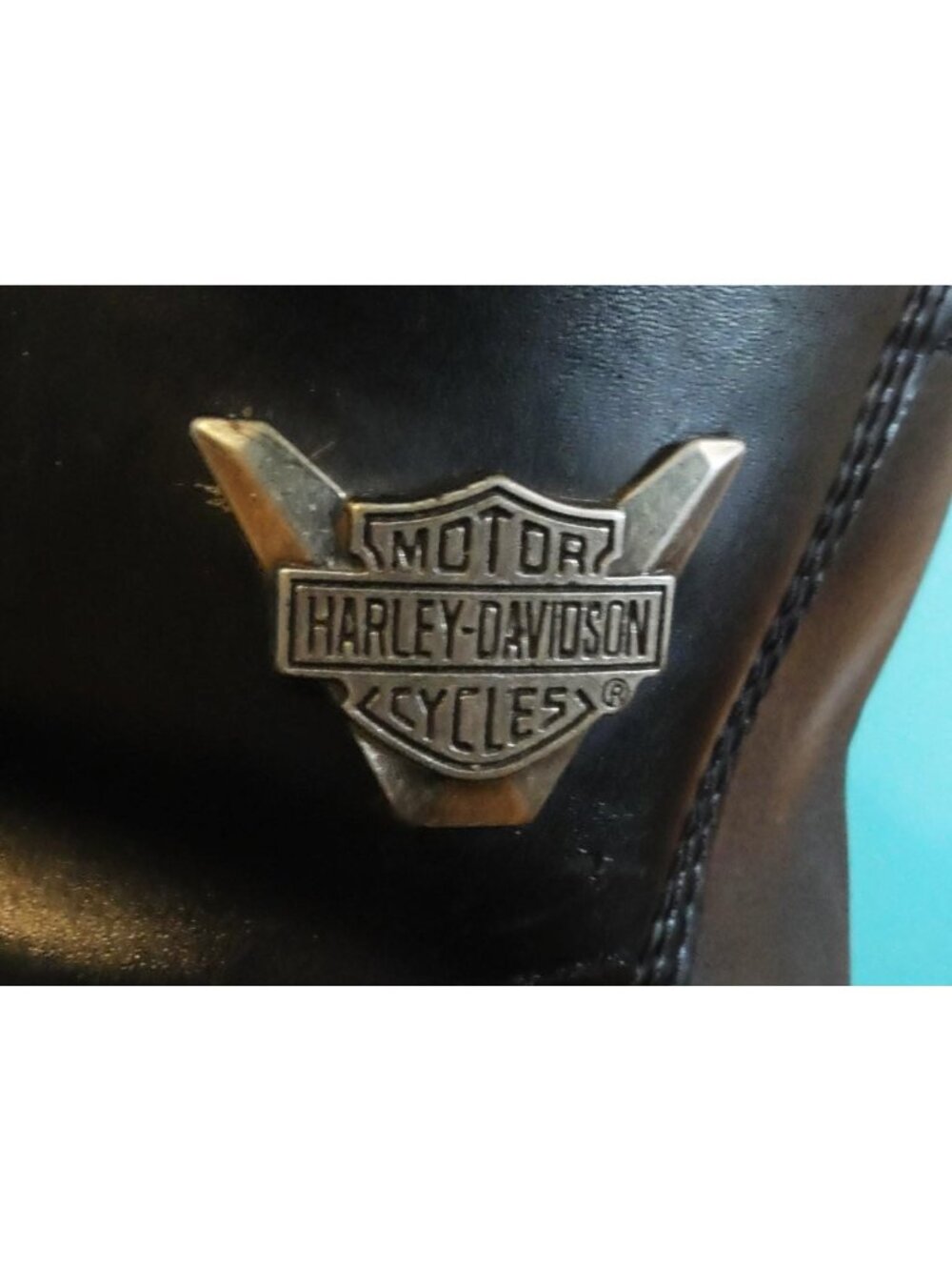 Vintage Harley Davidson Shift Engineer Motorcycle Boots Men's 13 leather zipper - Picture 11 of 16